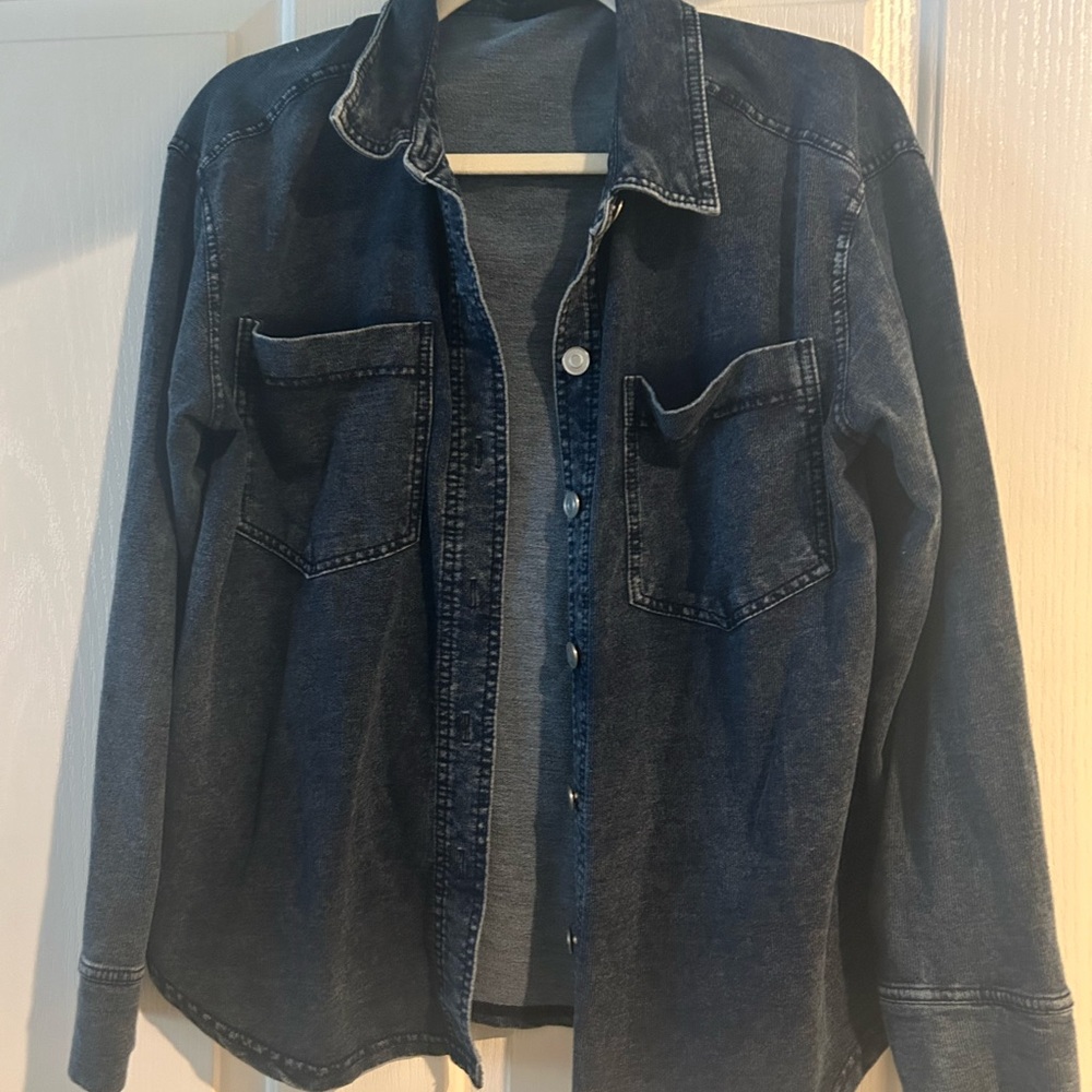 Jane and Delancey Denim Blue matching set